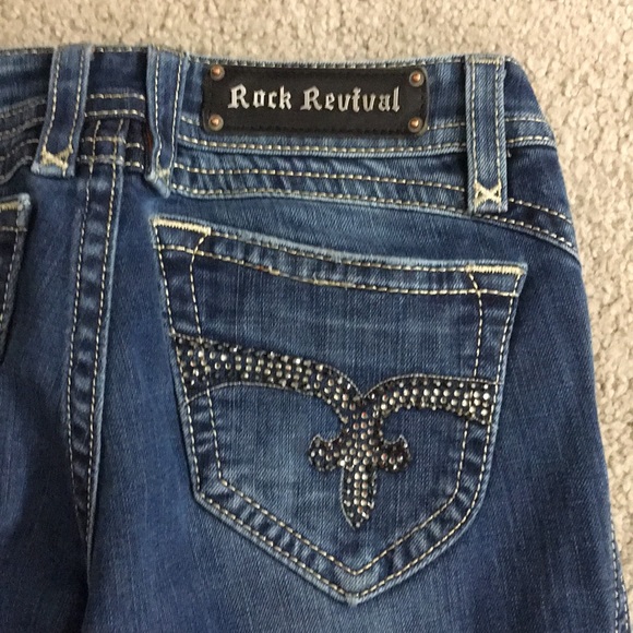 Rock Revival Denim - 😎Rock Revival Pat straight sz 26 x 31 1/2 😎
